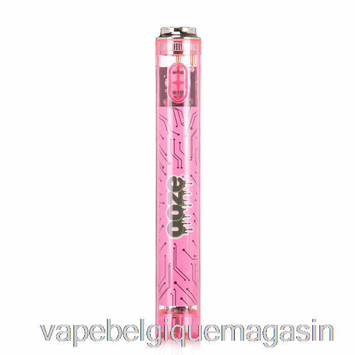 Vape Jetable Ooze Slim 400mah Clear 510 Vape Batterie Atomique Rose